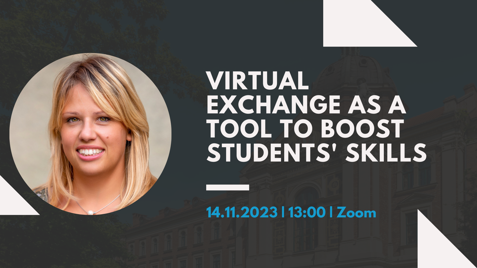 Virtual Exchange as a Tool to Boost Students' Skills - Małgorzata Marchewka